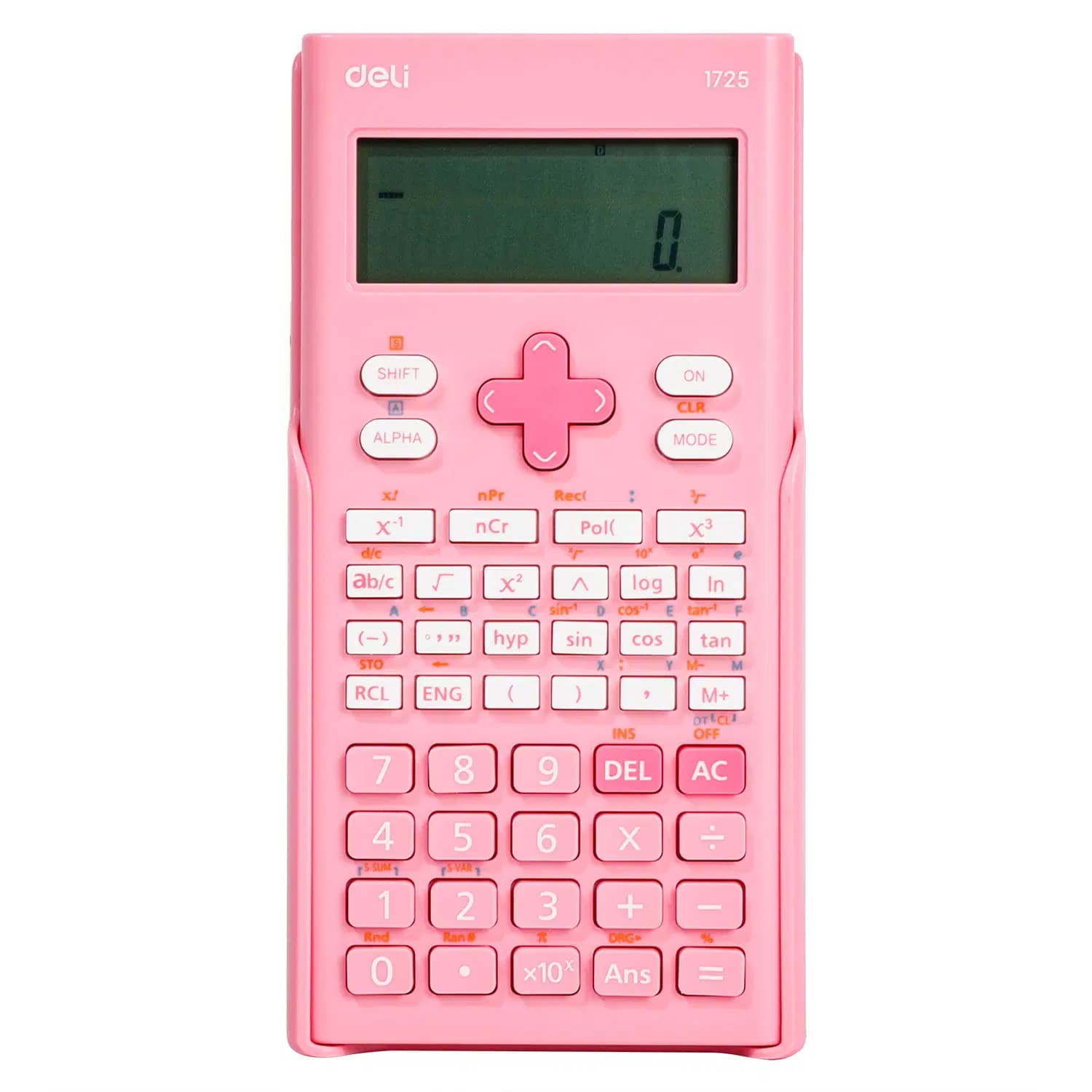 Calculatrice Scientifique 240F Pink E1725 Deli 3