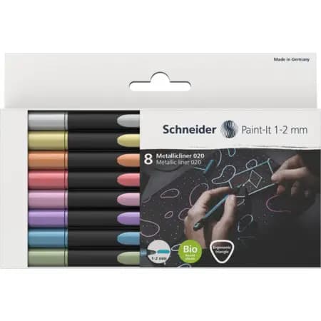 Schneider Marq Acry Paint-it 020 1-2 Mm Pochette Assorti Grande