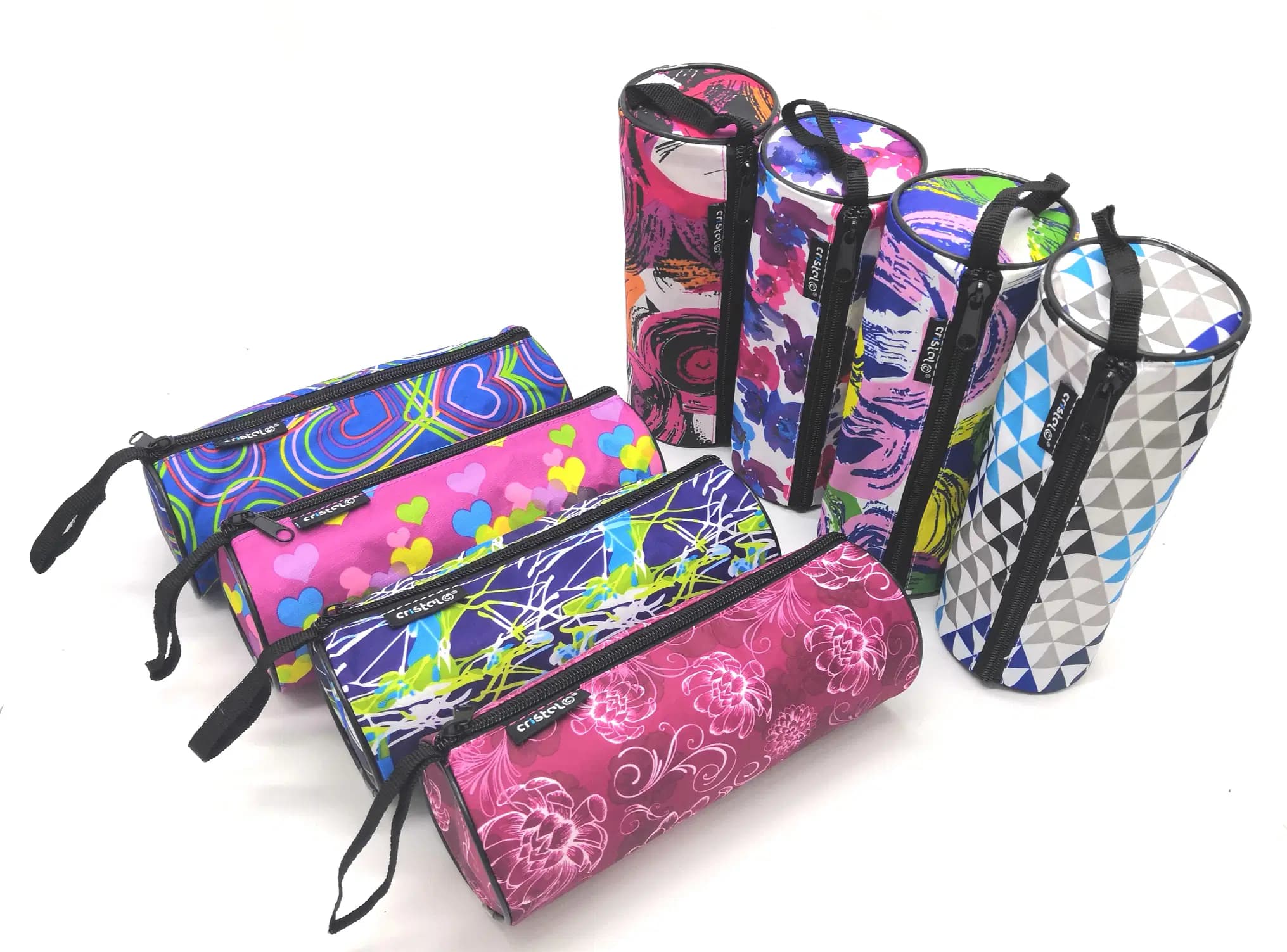 Trousse Ronde Imprimee 24 Coul Cristal Ref CR-1907 6915087419079 4