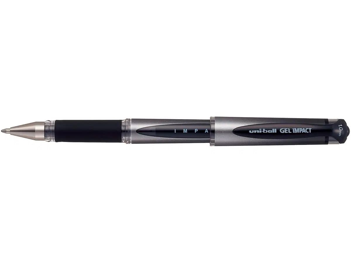 Stylo Ub Gel Impact 1.0 Bleu Unibal MI-UM153S 2