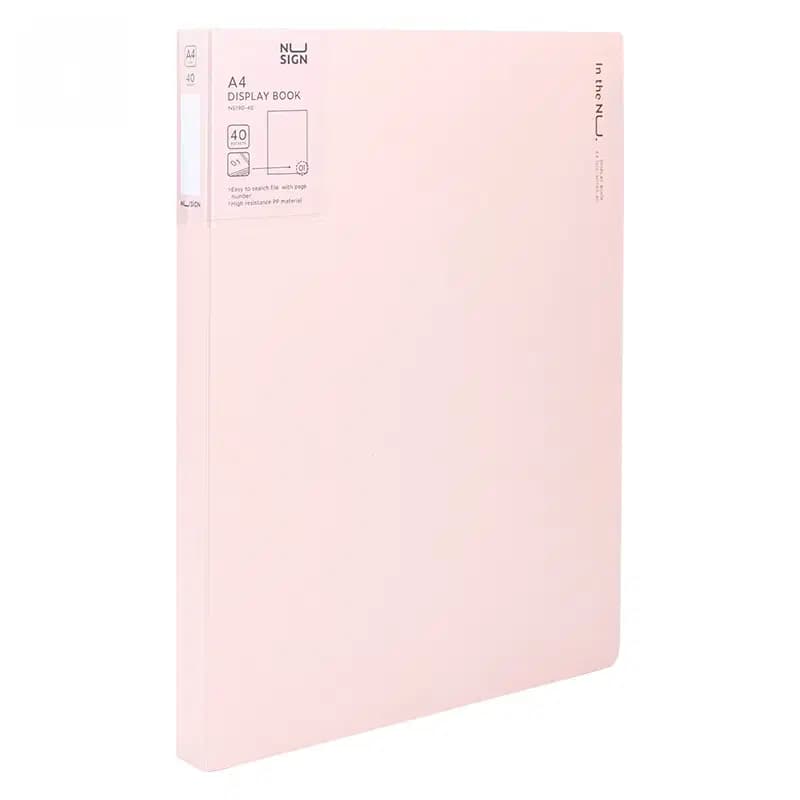 Porte Fiches Nusign A4 Pp Pochettes 80VUES Deli NS190-40