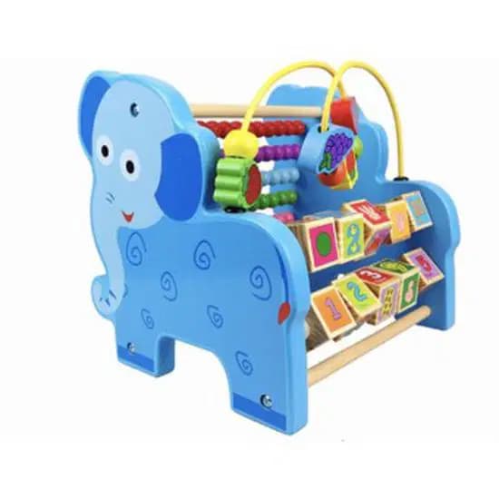 Jeu Educatife Boulier Animals And Fruits en Bois 2