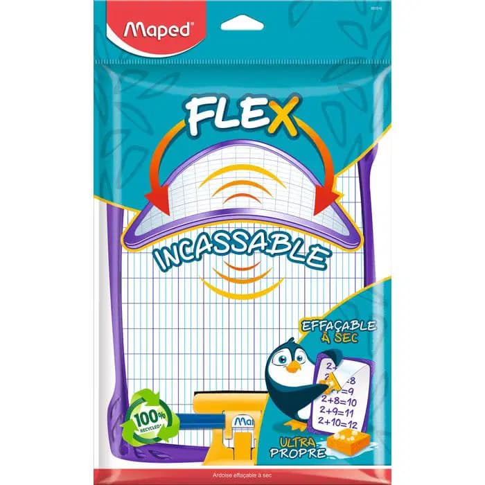 Ardoise Blanche Decoree Incassable Zero Trace Maped 583510 2
