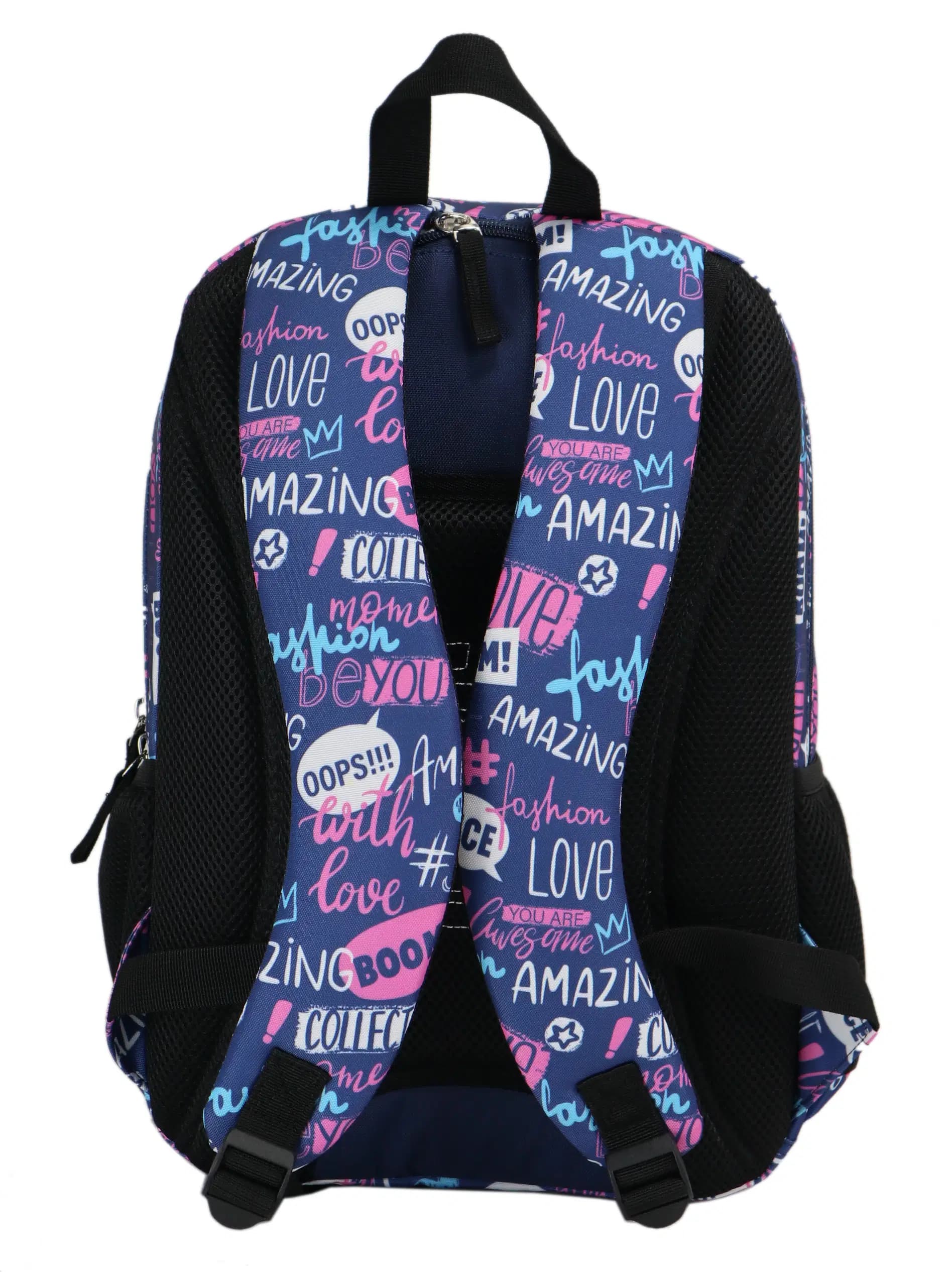 Sac a Dos Scolaire 16.5" 6 Comp Cristal Ref CR-3210 2