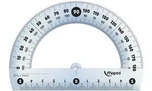 Raporteur Cristal 180 -12CM Maped 146134