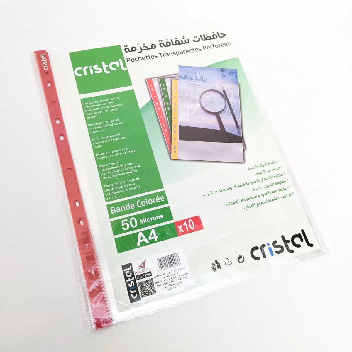 Pochette Cristal Transparntes Perfores CR-9006 6947144490066 2