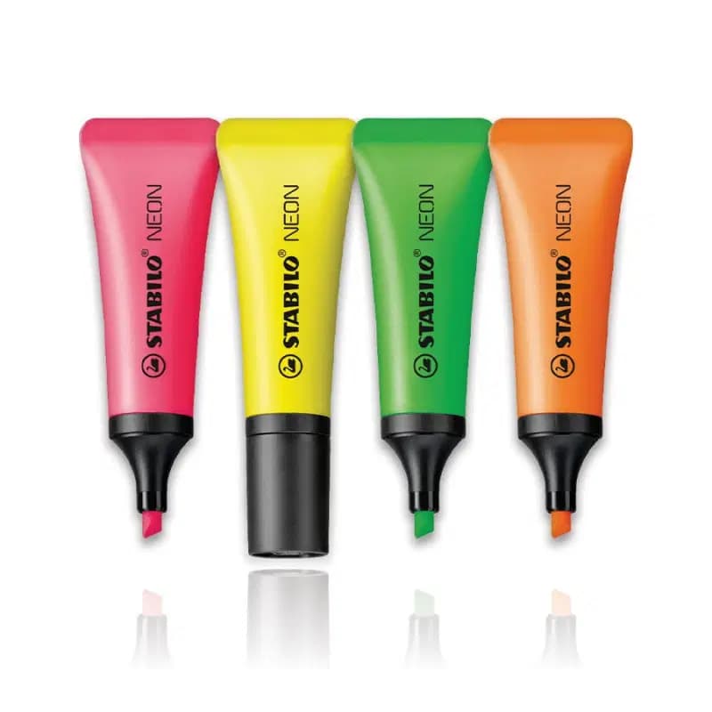 Surligneur Tampon Stabilo Boss Neon