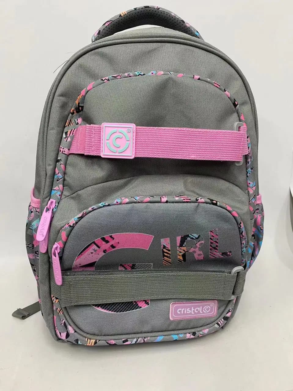 Sac À Dos Scolaire Cristal Réf CR-5208