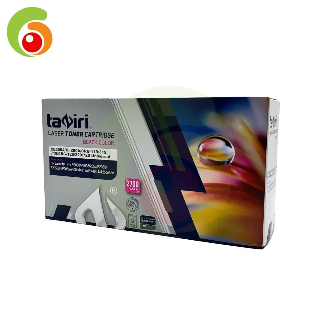 Toner CE505A/280A Noir TZ0159 Taziri