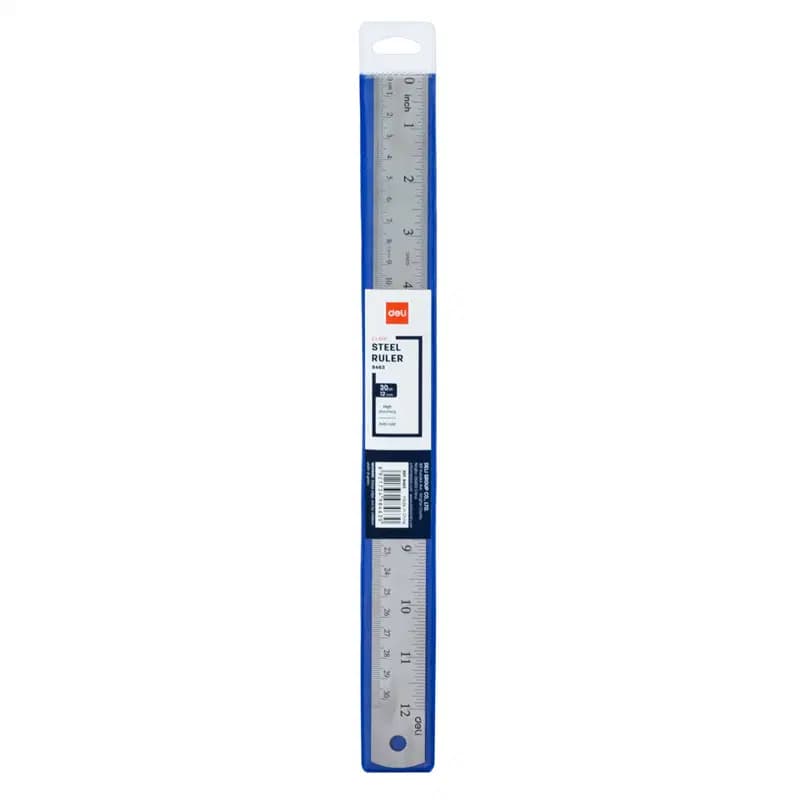 Regle 30CM en Stainless Steel Deli Ref E8463