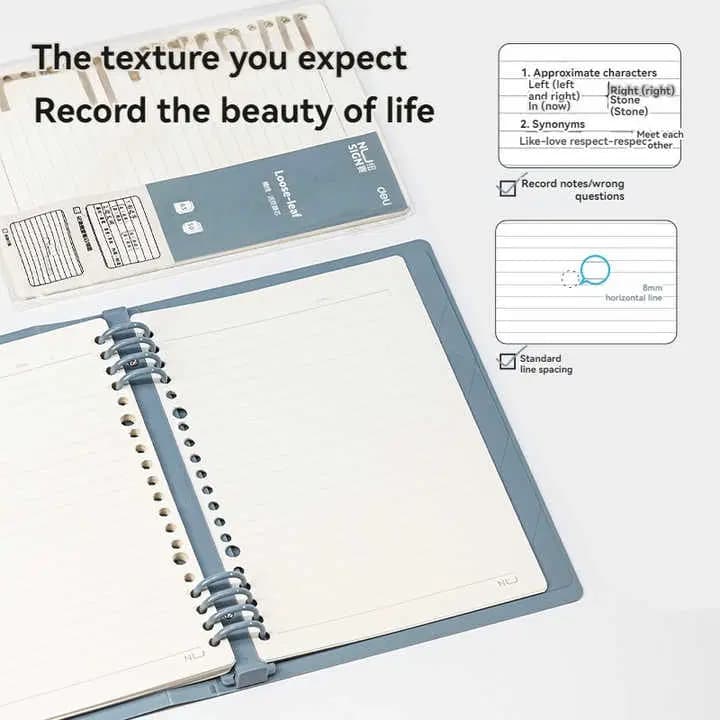 Feuilles Mobile Pour Note Book Nusign A5 50F 80G 3