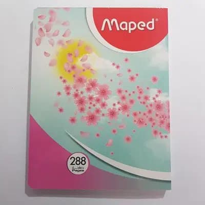Cahier Cousu Colle 288 17*22 Cm Seyes 70G Maped 9300 6132004793009 2