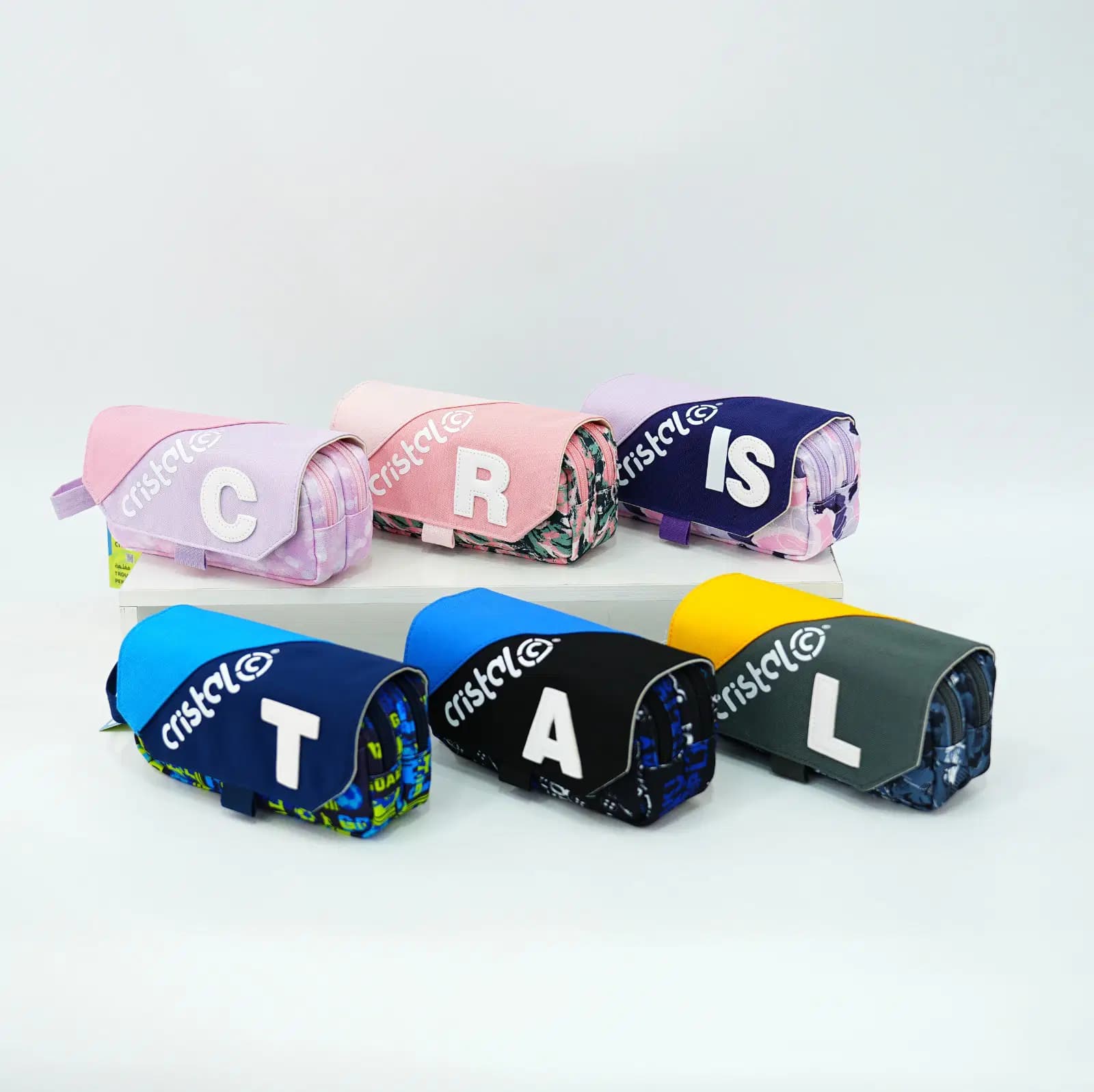 Trousse Cristal Scolaire Coul Ass CR-11014 2