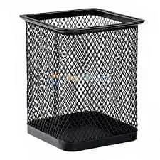 Porte Stylo en Metal Carre Versal Ref 804
