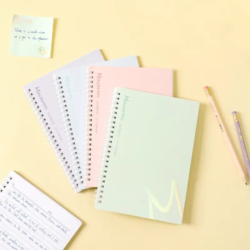 Note Book Spiral Pp Cover A5/210*148MM /60FS/70GRS 4