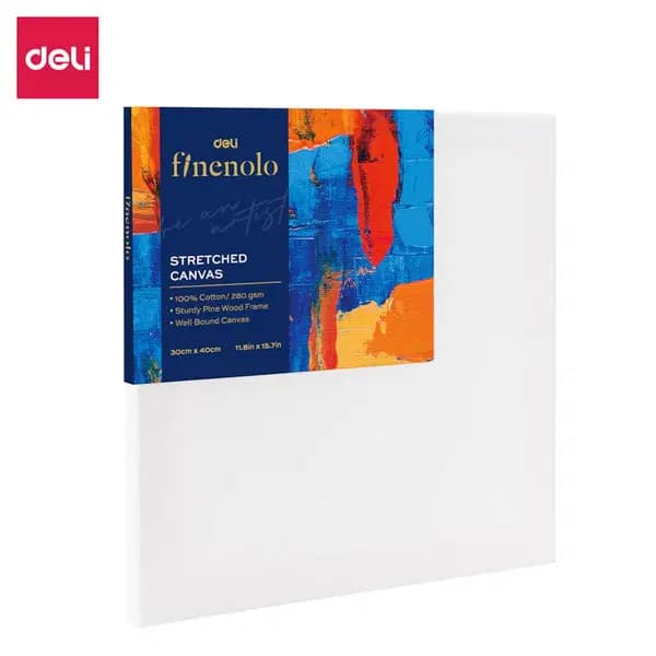 Toile Stretch Pour Peintue 100/100 Coton White 30*40CM/280GRS