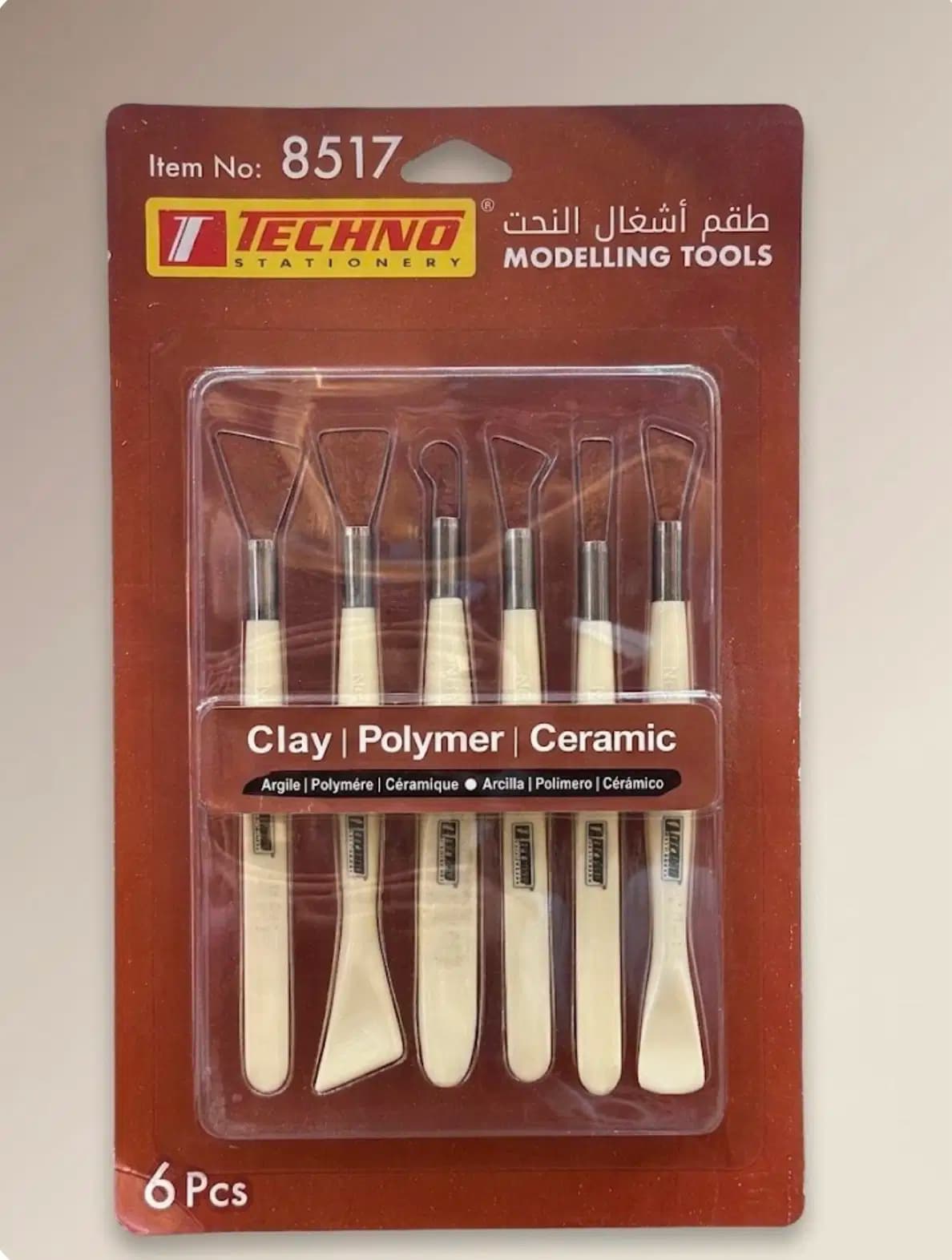 Jeu D’outil de Potterie 06 Pcs Techno 8517