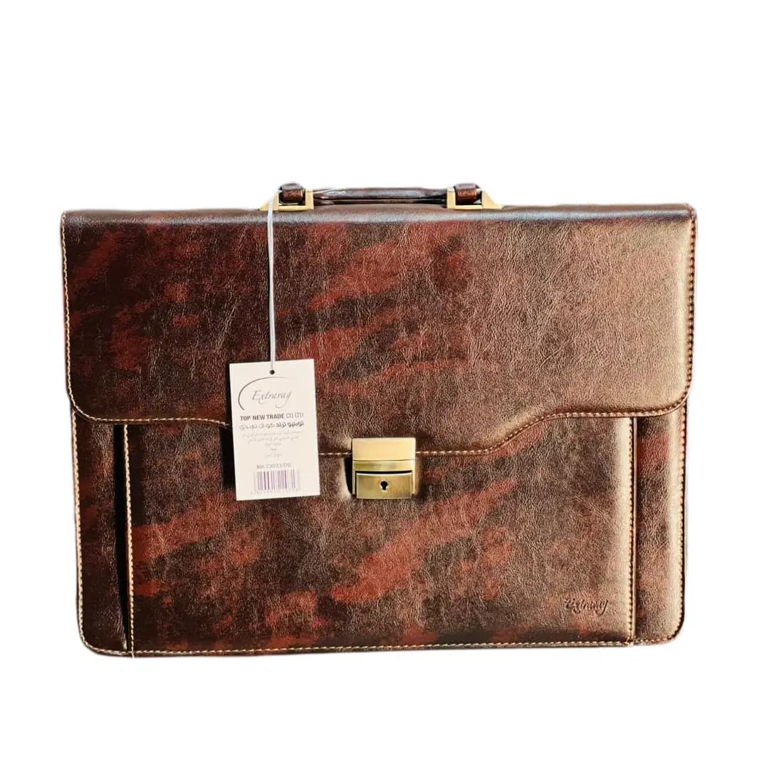 Cartable de Bureau Extravag Dark Brown Deli 23033
