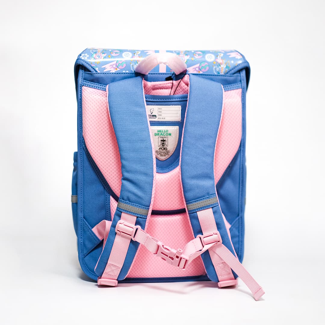 Sac a Dos Ergonomique Hello Dragon Violet Ref NPB21058R2-VL 3