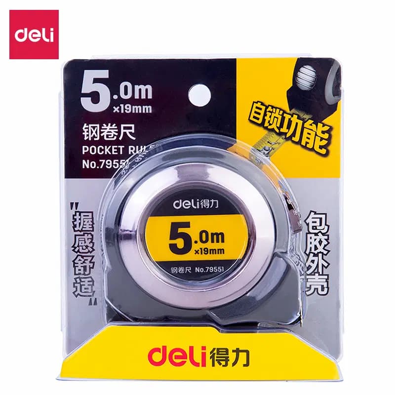 Metre Ruban en META-ABS-5M*19MM Deli Ref 79551 3