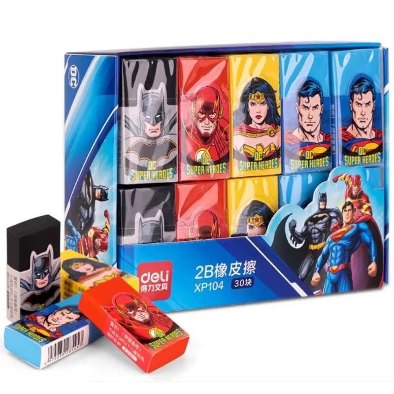 Gomme Scolaire Boite de 24 Deli XP105