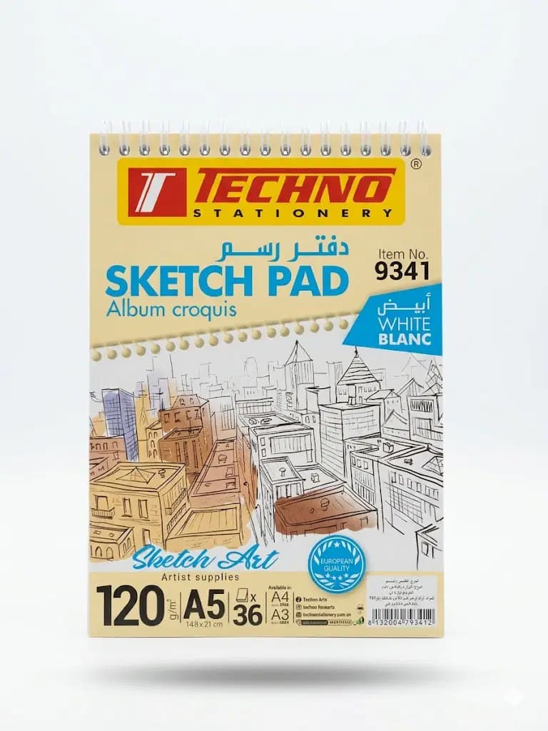 Album Croquis 36F A5 14,8*21CM 120GR Techno 9341