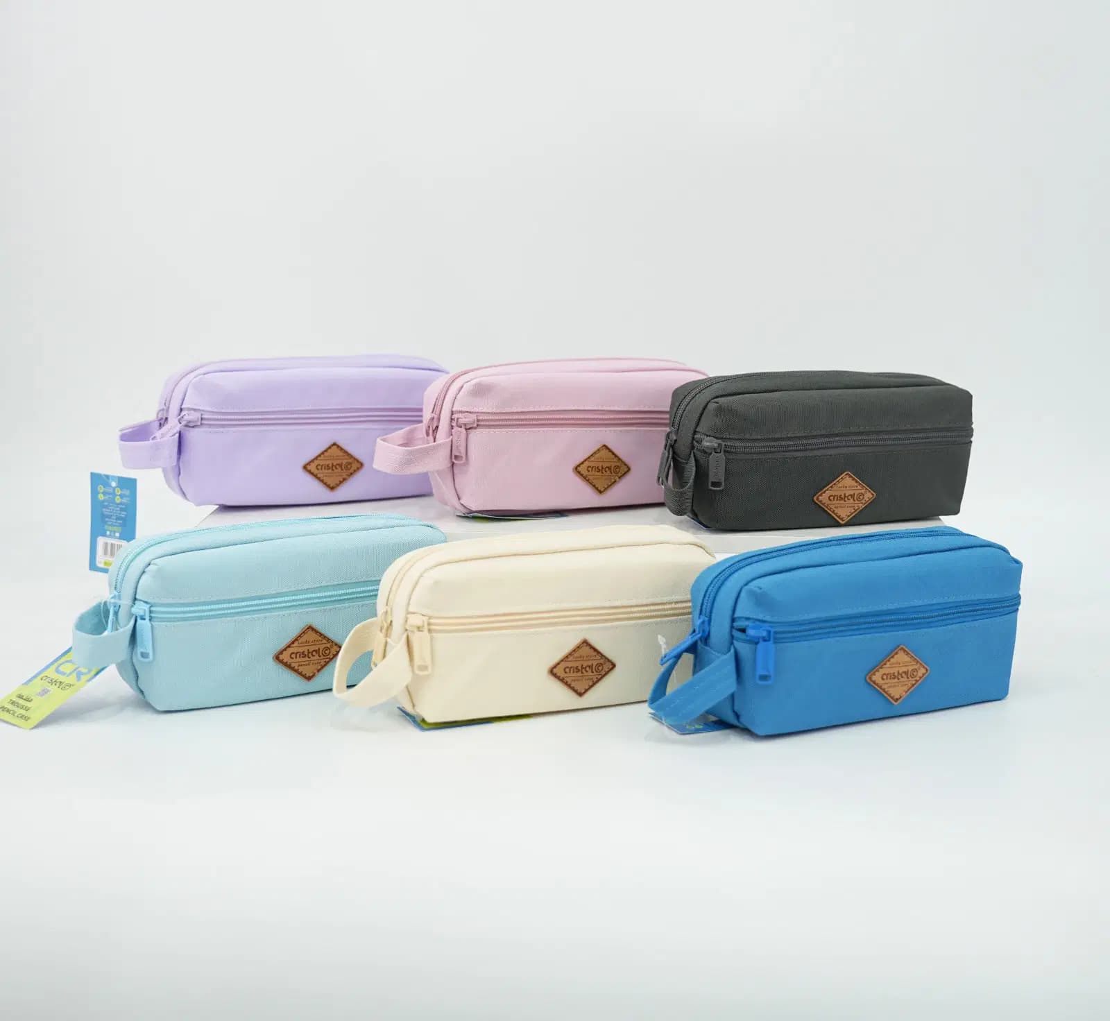 Trousse Cristal Scolaire Coul Ass CR-11019