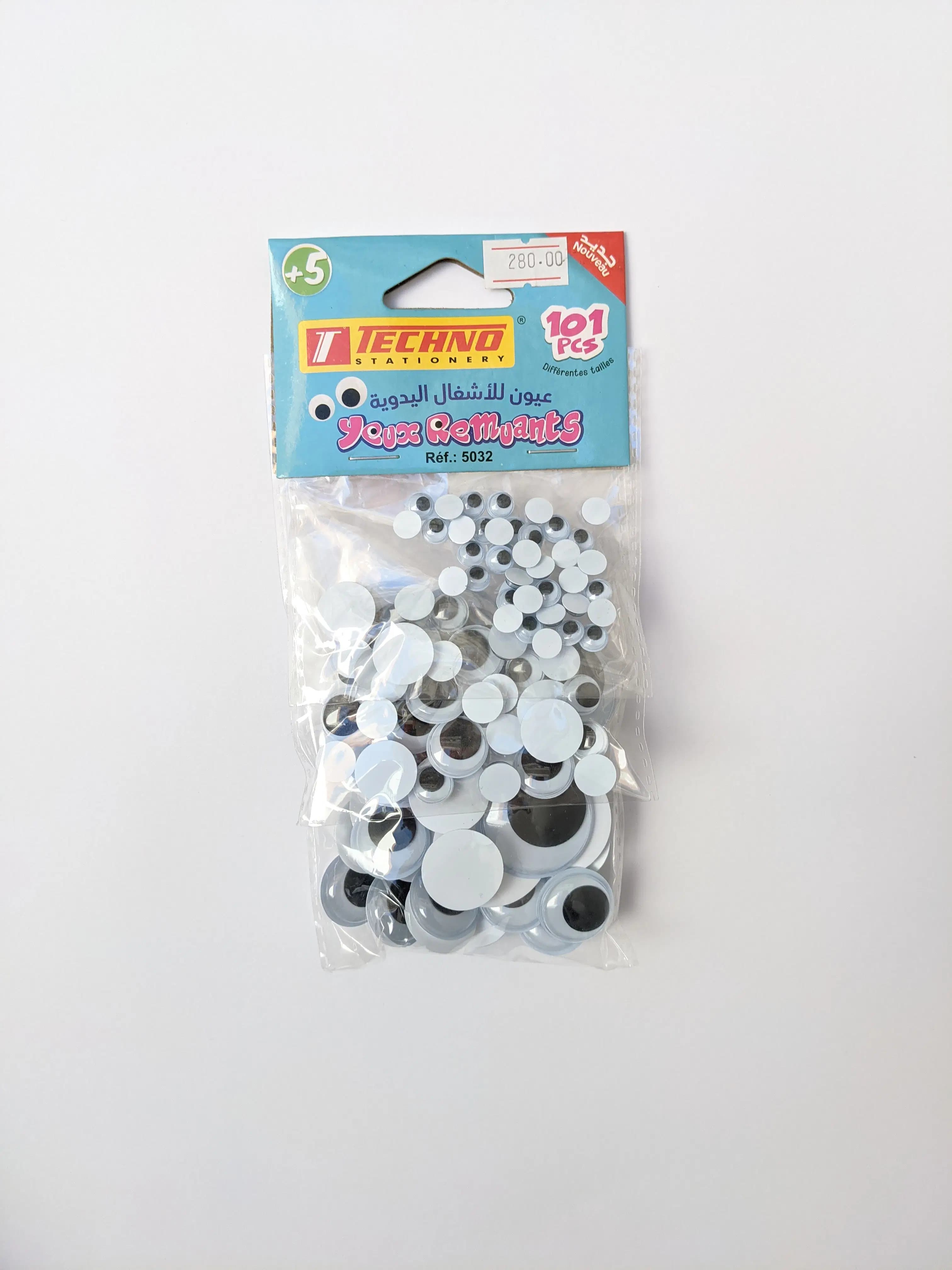 Yeux Remuants Jeux de 101 Pcs 5032