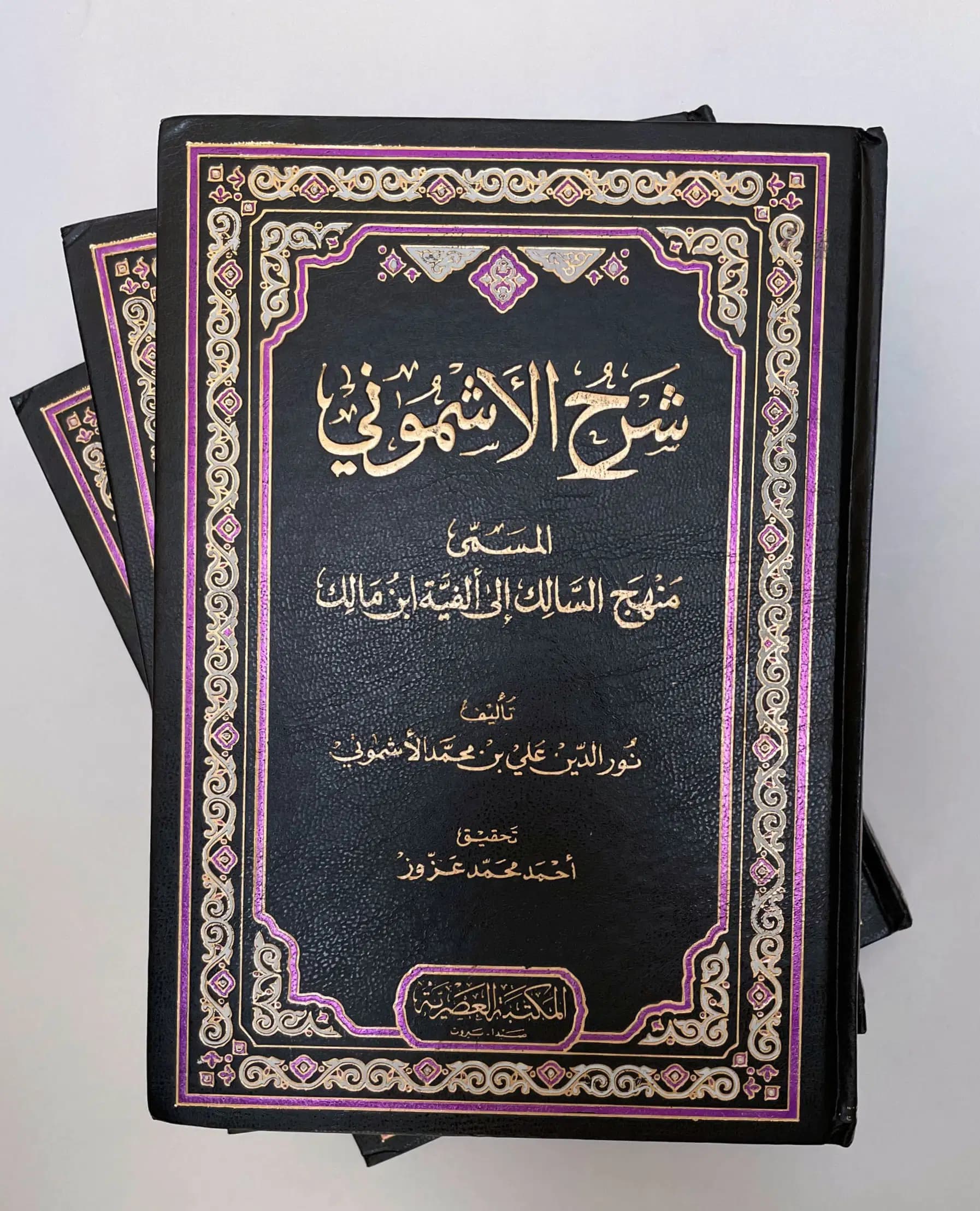 شرح الاشموني المسمى منهج السالك الى الفية البن مالك