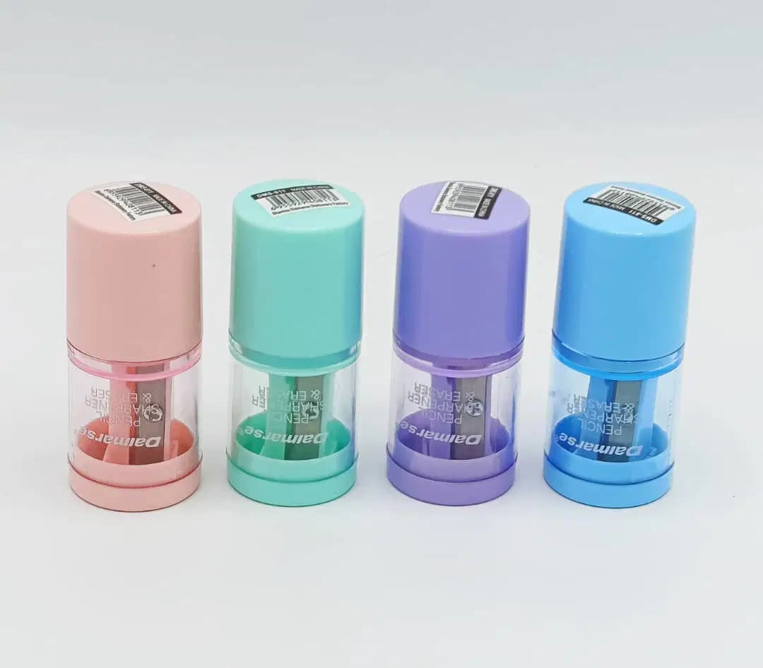 Taille Crayon Lux et Gomme en Presentoir Vision Ref DMS-811 2