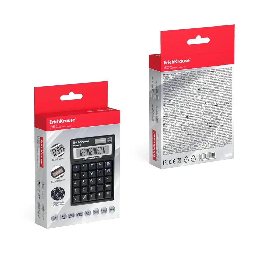 Calculatrice 12 Chiffres KC-300-12 EK-40300 2