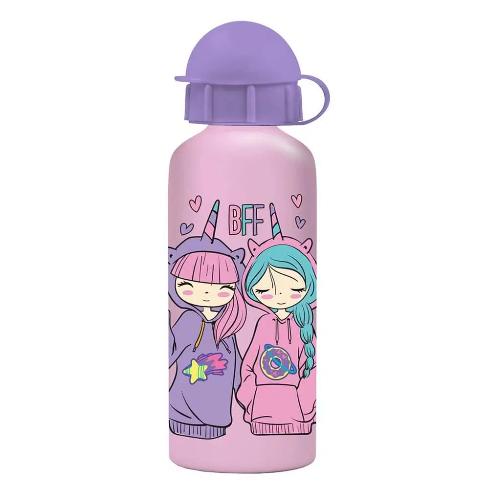 Gourde 500ML Aluminum 6.5*21 Must 4 Designs Girl Ref 585665 2