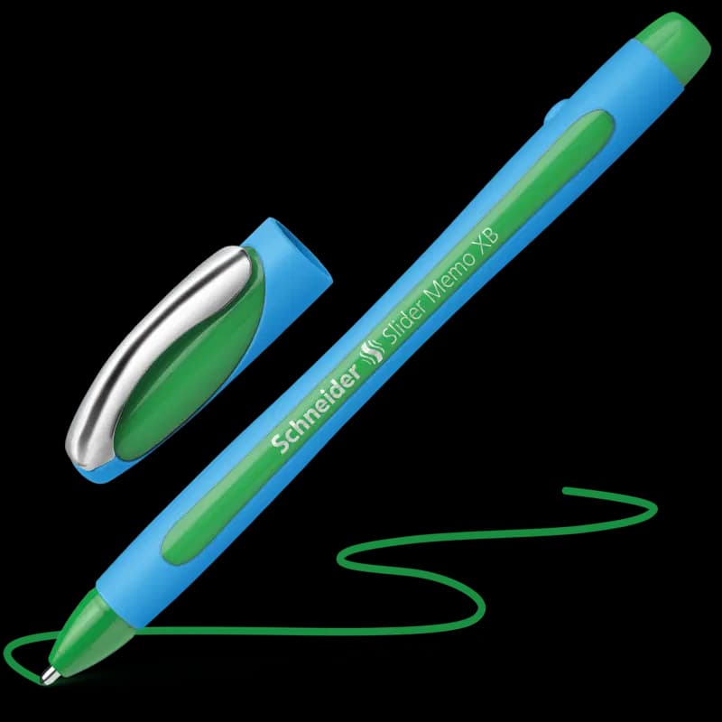 Stylos a Bille Slider Vert Memo Xb Schnider Ref 150204