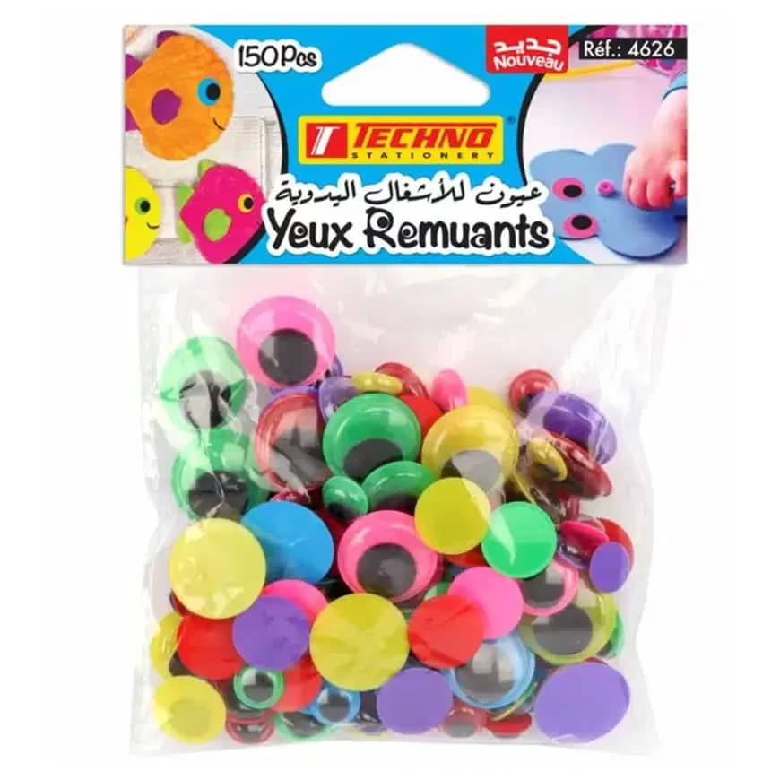 Yeux Remuants Couleurs Techno 4626