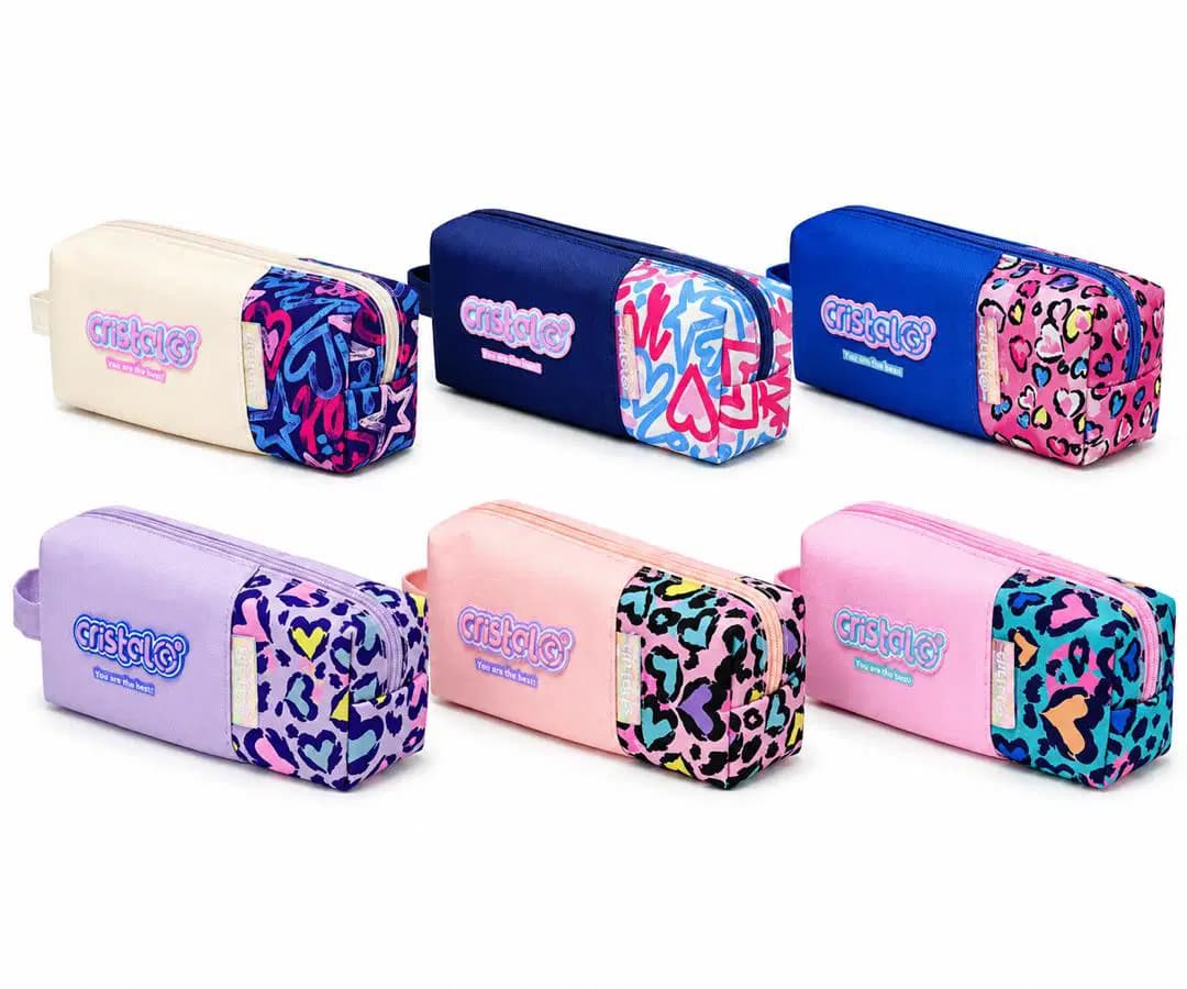 Trousse Cristal Scolaire Coul Ass CR-11024