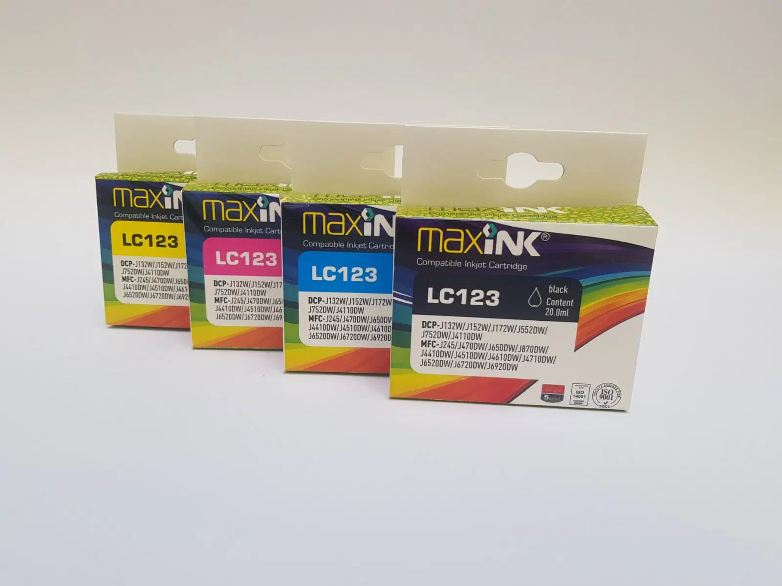 Jeux de 04 Cartouche Brother Maxink LC123