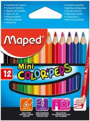 Crayon Couleur Maped de 12PCS Mini Color'peps 3154148325000