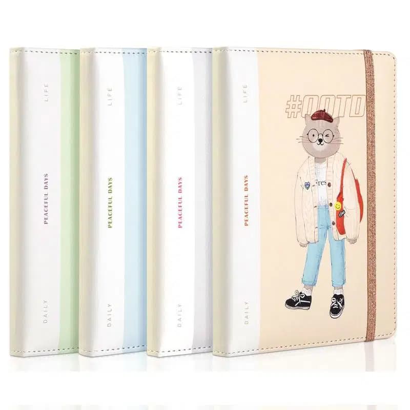 Note Book Pu Lather Cover 80G/96F Deli SZ027 6973726144607