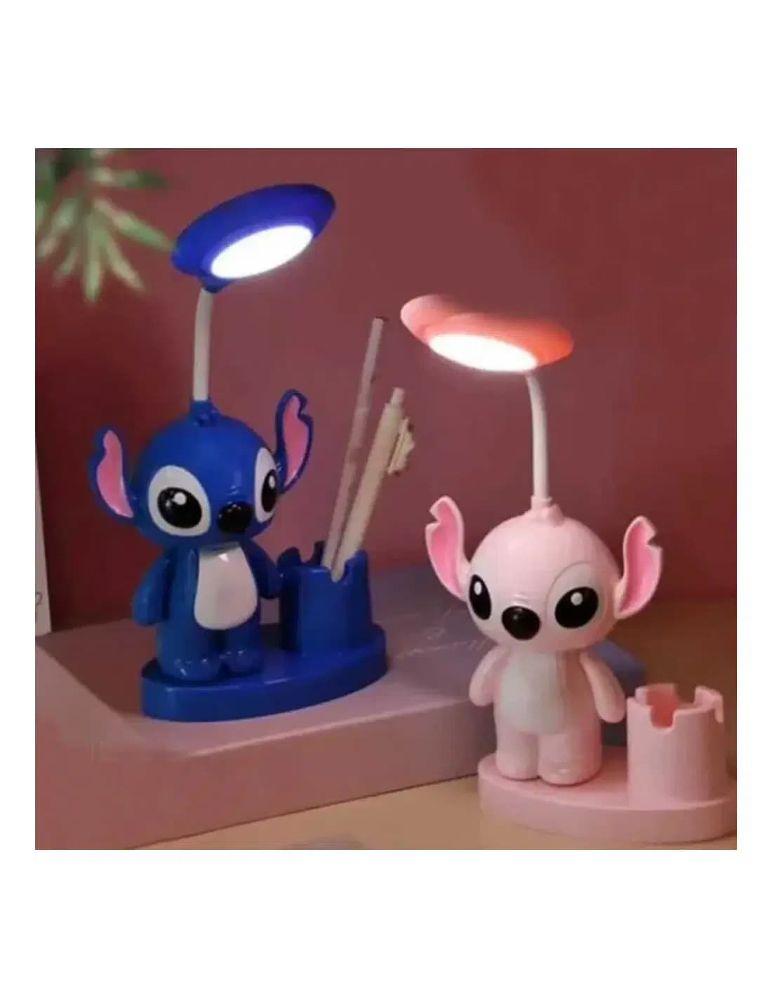 Porte Stylo Stitche Avec Lampe et Taille Crayon Vision Ref T-918