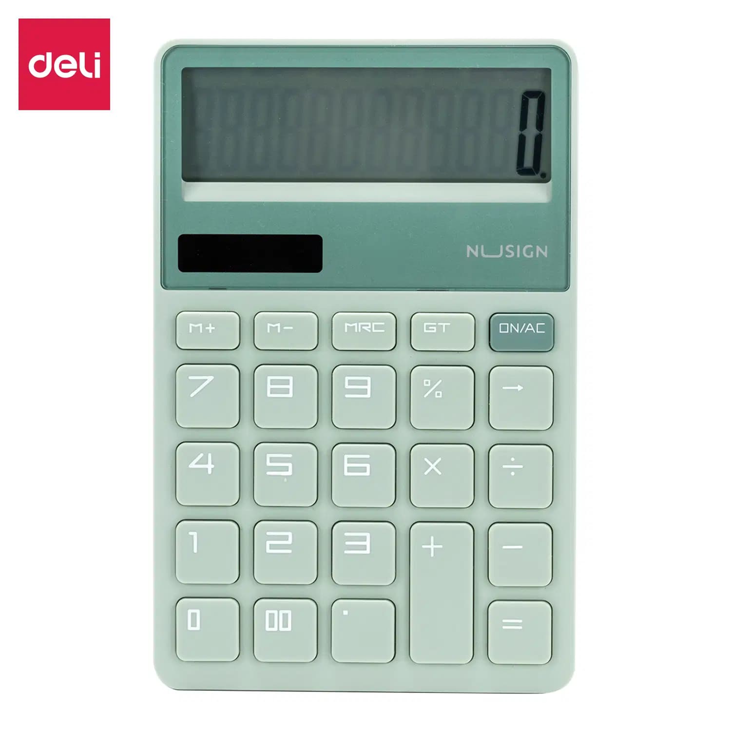 Calculatrice de Bureau 12 Chiffres 163*106*20MM Nusign Green