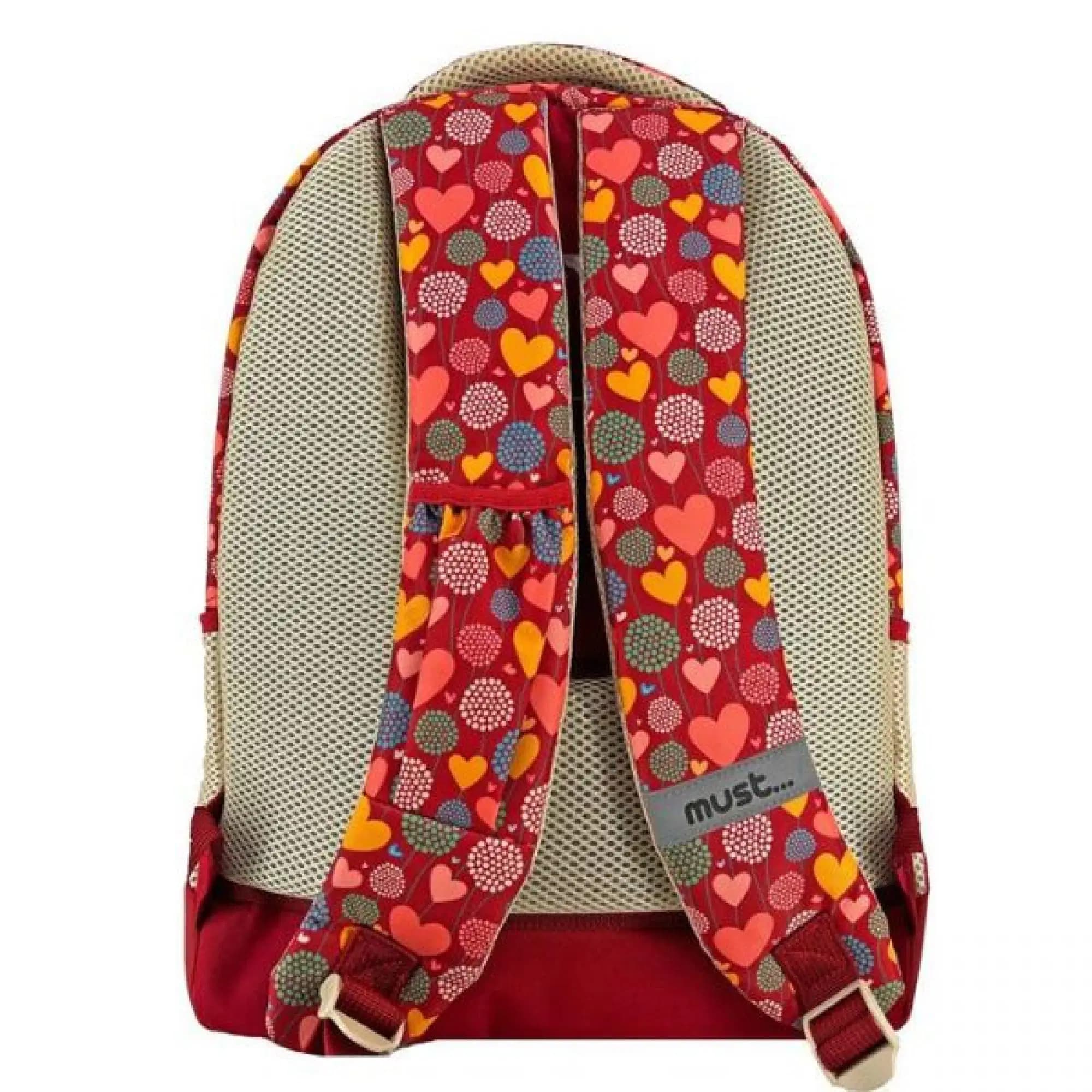 Sac a Dos Must 32X18X43 3CASES Red Heart 585757 2