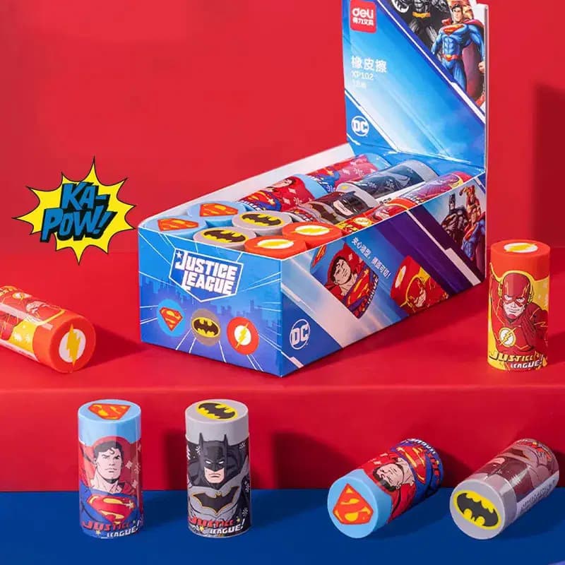 Gomme Scolaire Boite de 18 Deli XP102 2
