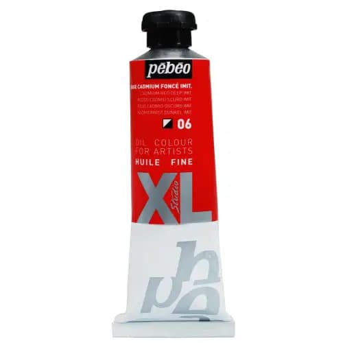 Huile Fine Xl Tube de 37ML Rouge Cadmiumfonce Imit