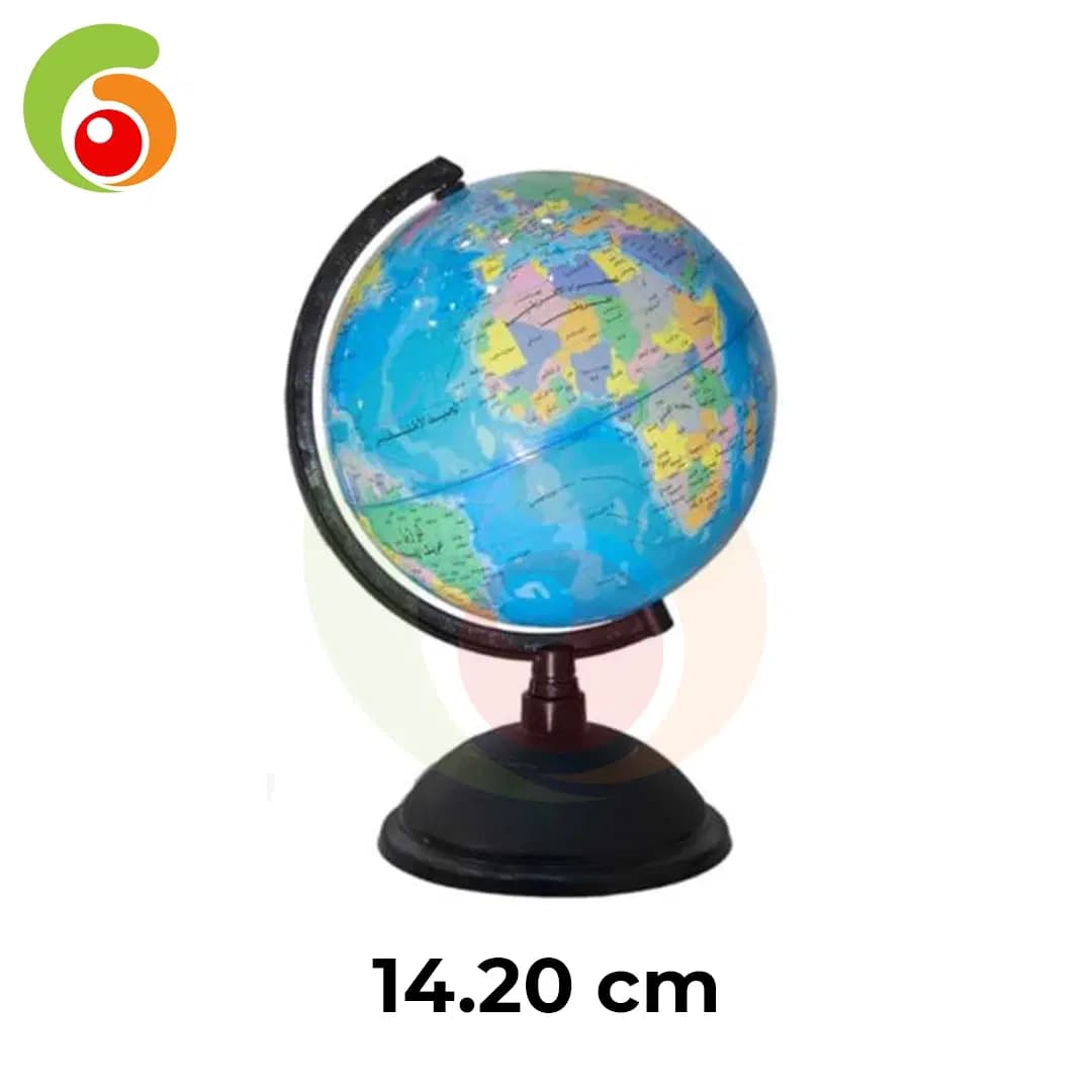 Globe Terrestre 14.2CM Golden 21103