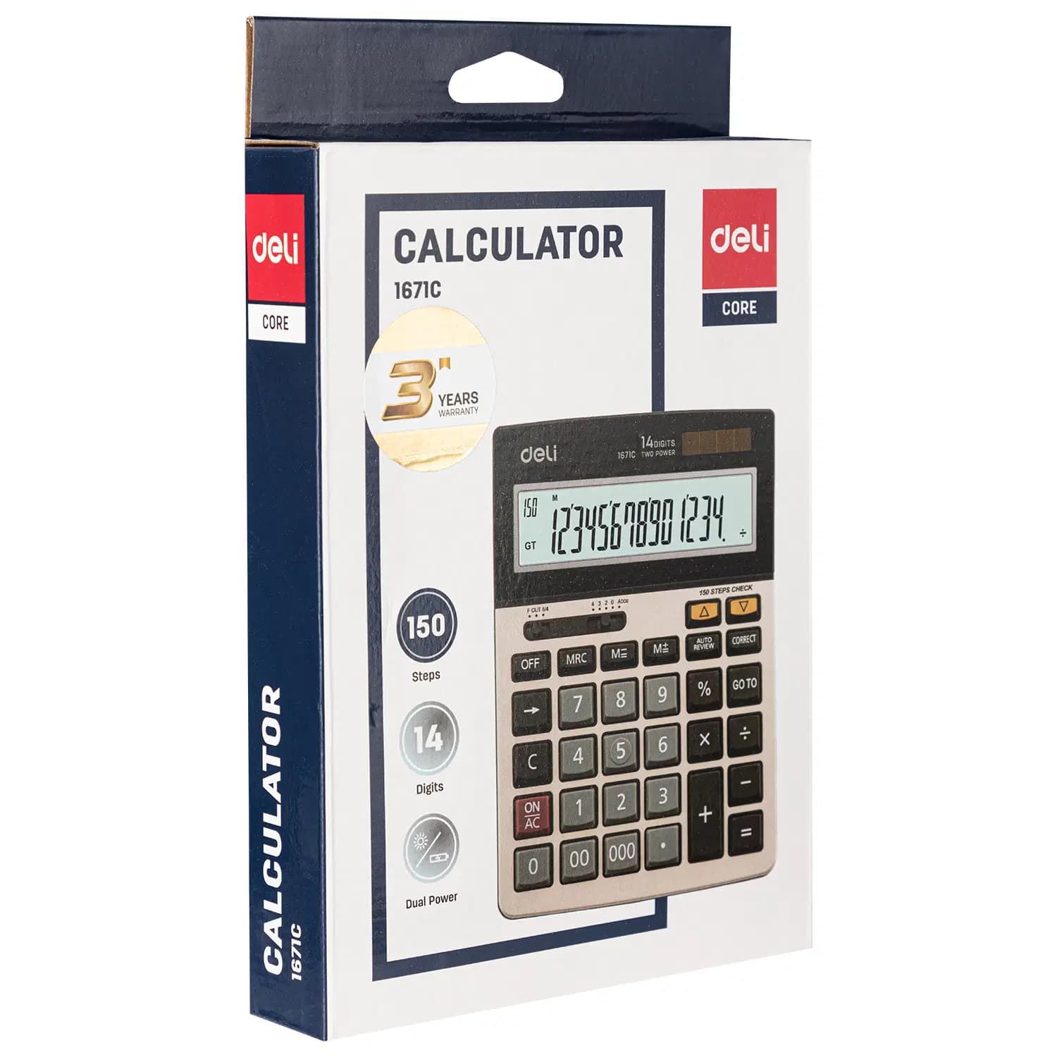 Calculatrice de Bureau 14 Chiffre 185*135*37.5MM 4