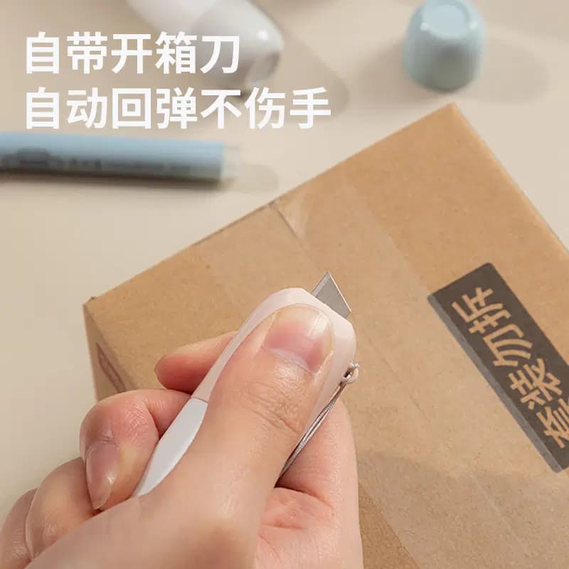 Cutteur+correcteur 10 Ml Pour Papier Thermique Deli JQ122 3