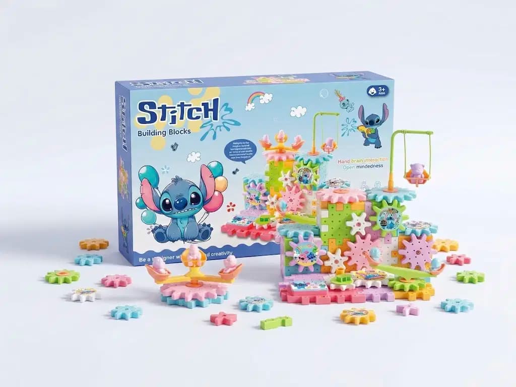 Building Blocks Stitch / Kuromi Ref (3160-151) (3160-152)