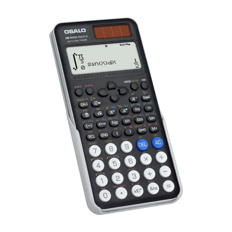Osalo Calculatrice Scientifique Série Ii - 417 Fonctions OS-991ES Plus Ii Black 2
