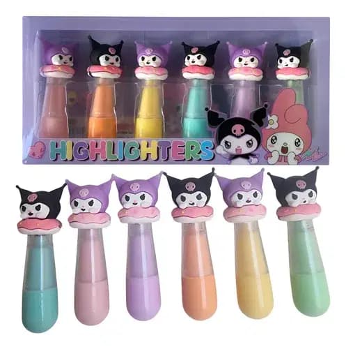 Surligneur Fantaisie Pochette de 06 MD-330