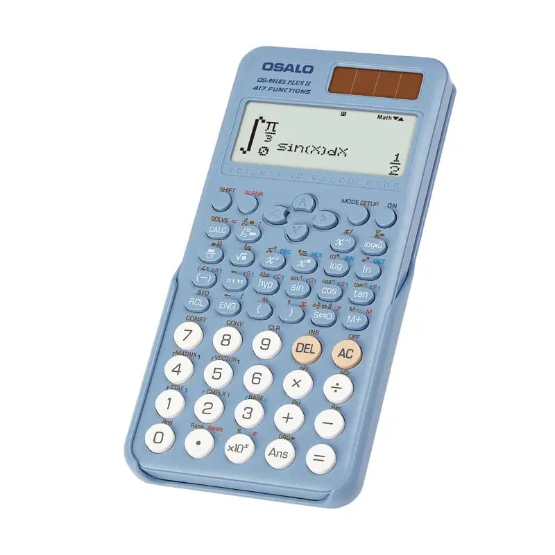 Osalo Calculatrice Scientifique Série Ii - 417 Fonctions OS-991ES Plus Ii Blue 2
